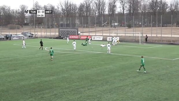 Bicycle kick in the Latvian League